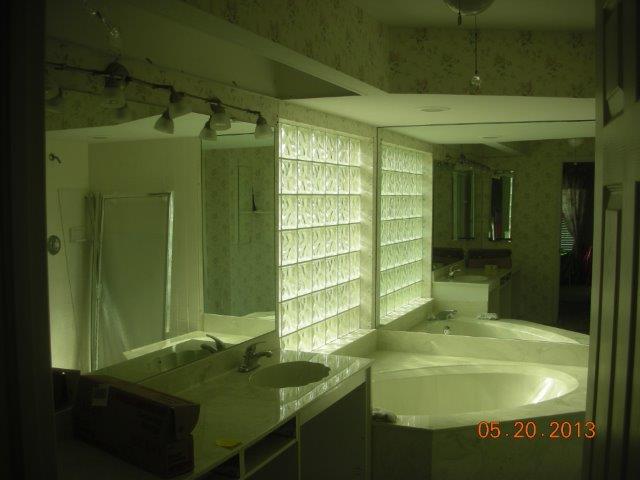 Remodeled Master Bathroom 5 foor corner tub